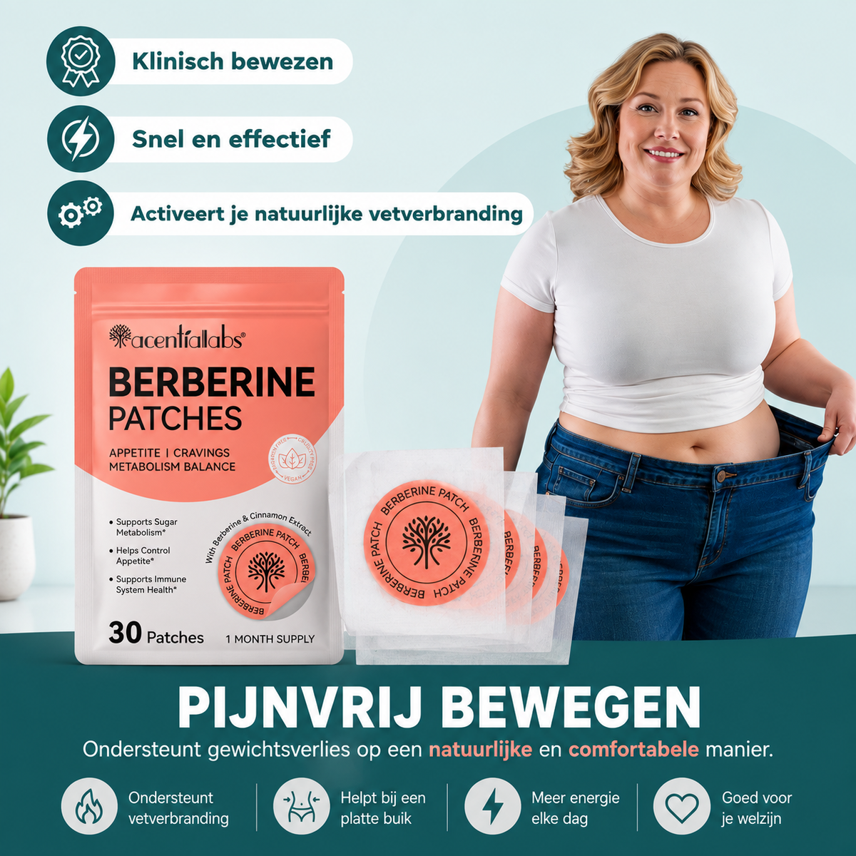 Loomora Berberine Afslankpleisters